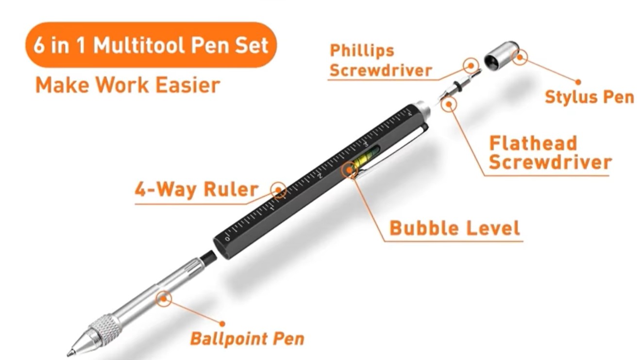 6-in-1 Multitool Pen